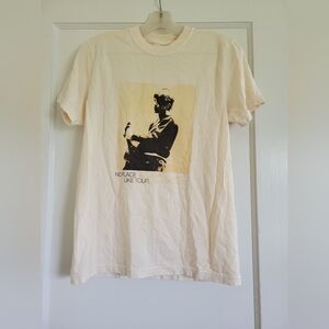 Role Model Live on Tour Cream Graphic Double Sided Tee